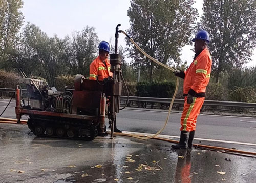 云南高速公路下沉注浆加固